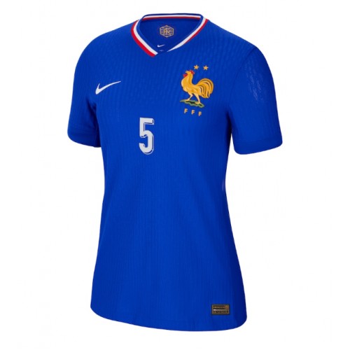 Francuska Jules Kounde #5 Domaci Dres za Ženska EP 2024 Kratak Rukavima